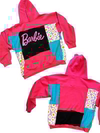Image of Large Barbie Patchwork Hoodie