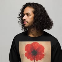 Image 6 of  Least We Forget Unisex organic sweatshirt