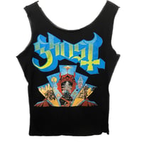 Image 1 of Ghost band custom crop top 