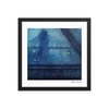 NYC Sketchbook: Brooklyn Bridge from the N Train (Framed Print)