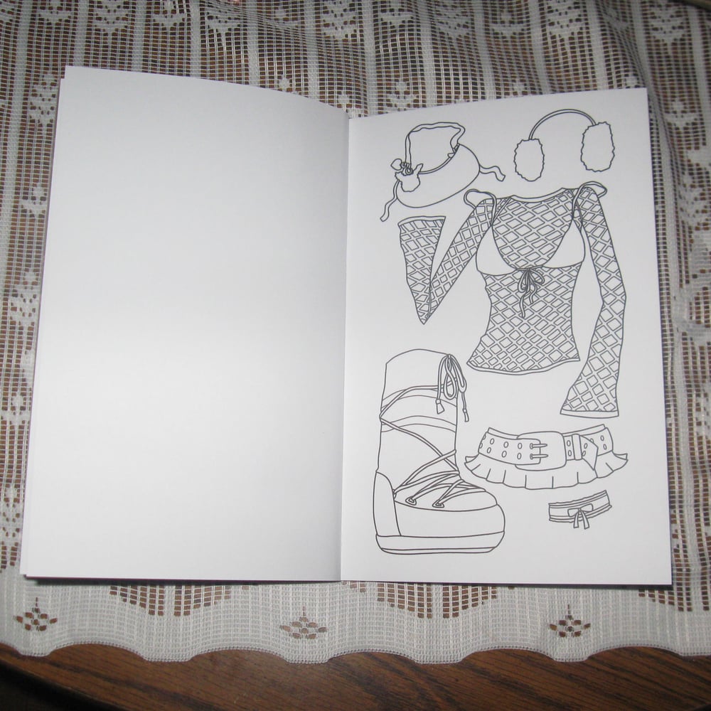 Coloring Book 4: Dream Closet