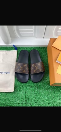 Image 3 of Lou Slides - Black & Brown