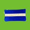 Bukowski Blue Bird Money Bag (item# 422)