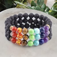 Image 1 of Chakra Beaded Bracelet 