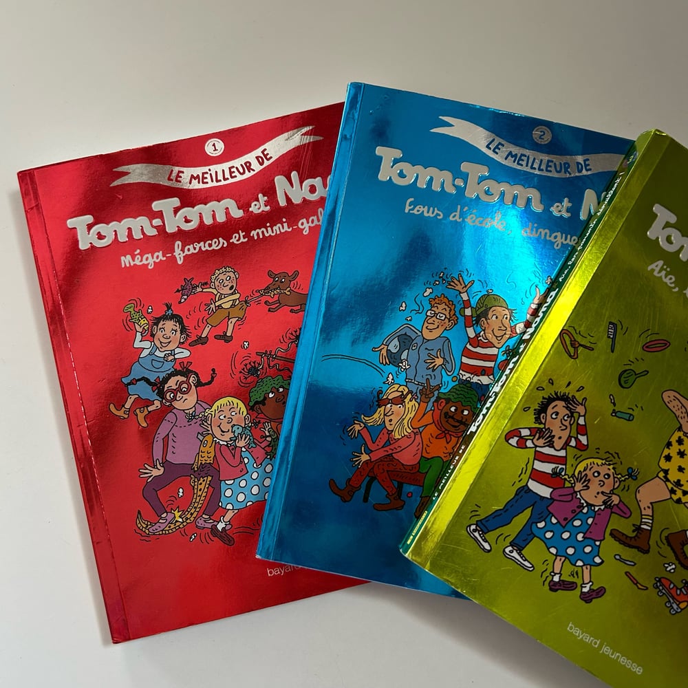 Image of LOT 3 LIVRES "LE MEILLEUR DE TOM-TOM ET NANA"