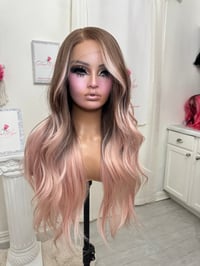 Image 15 of Balayage pink luxury free part (ready to ship) 