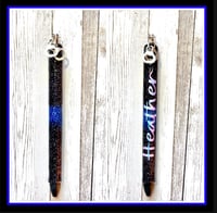 Image 4 of Thin Blue Line Glitter Gel Pen