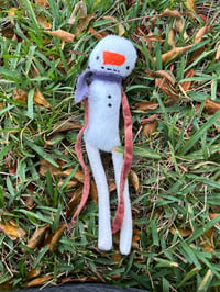 Image 1 of Snow man rag doll