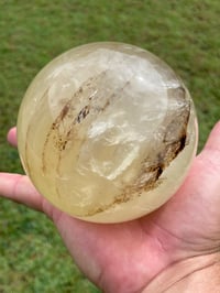 Image 1 of Lemon Quartz Crystal Sphere #224