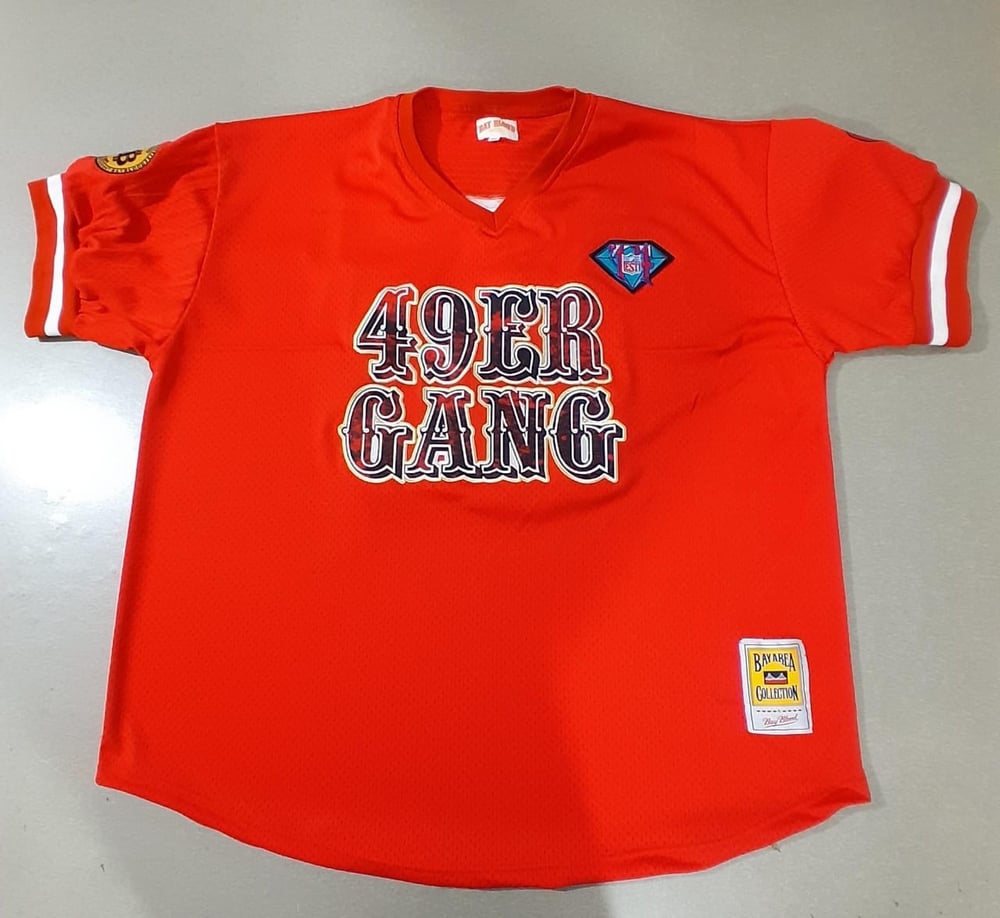 Image of BLOODY 49ER GANG JERSEY (RED)