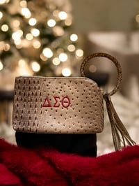 Image 2 of Delta Ring Clutch/ Wristlet (6 Choices)