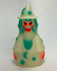 Image 1 of GLOW IN THE DARK WIZARD (NEON RED/TURQUOISE)