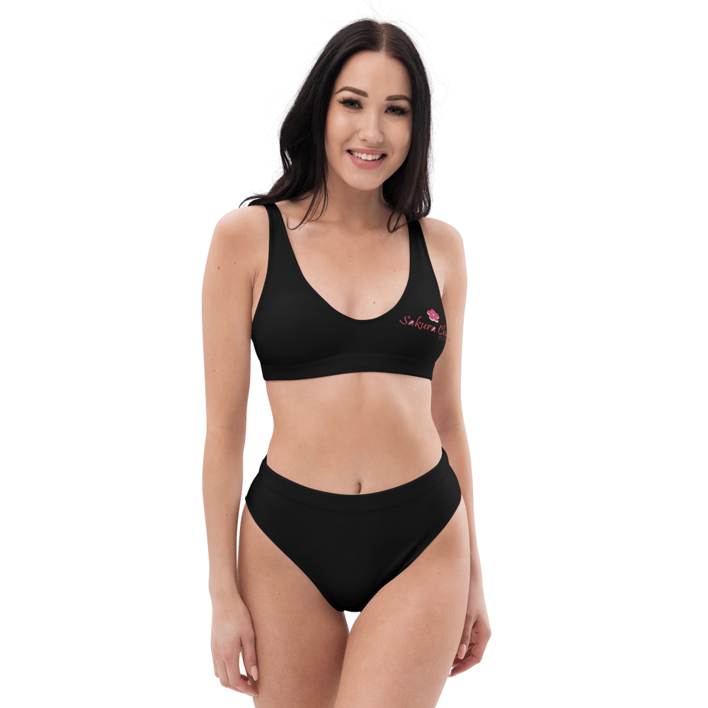 Image of All Mangekyo Sakura high-waisted bikini