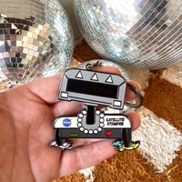 Image 3 of “Satellite Stomper” Inspired Harry’s House Keychain (Harr-E stamp)