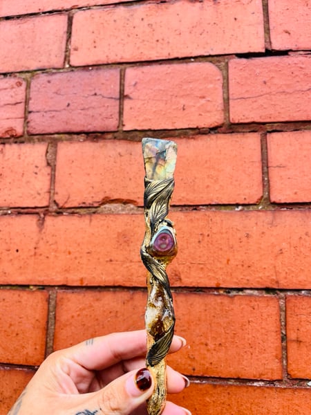 Image of Eclipse Manifesting Pen Orange Labradorite