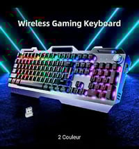 Professional Wireless LED Keyboard 