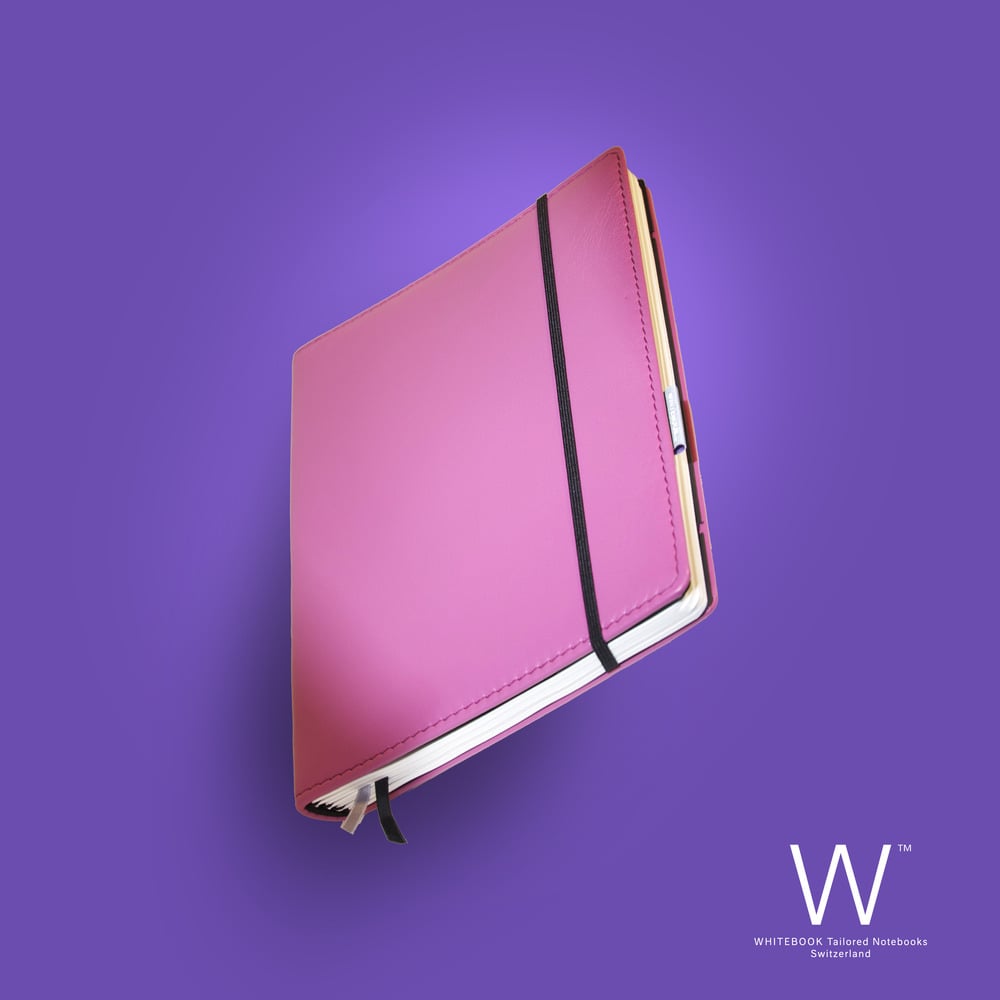 Image of WHITEBOOK PREMIUM P022w, nappa leather pink, welt-sewn