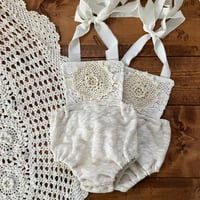 Image 3 of Delores Newborn Romper