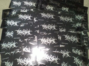 Image of 3pack - CHROME LOGO stickers