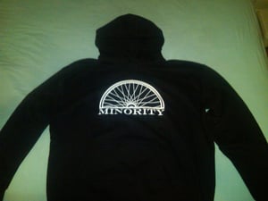 Image of Minority Bikes Logo Hoodies and Definition shirts