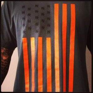 Image of Reckless American (Black & Orange)