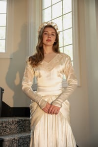 Image 6 of 1940s Beaded Draped Waist