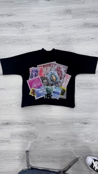 Image 1 of ITS STAMPED BLACK TEE