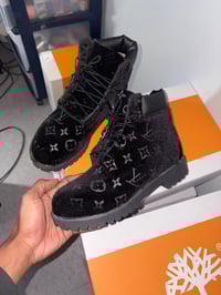 Image 2 of Velvet Black Timberlands 