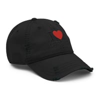 Image 13 of I love capitalism Embroidery Distressed Dad Hat