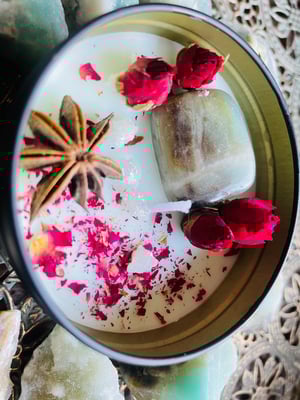 Image of Intuition - psychic development crystal candle