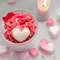 Image 3 of Handmade Valentine's Candle,  8oz Scented Candle 