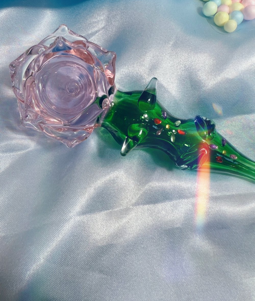 Pink 🌹 rose pipe