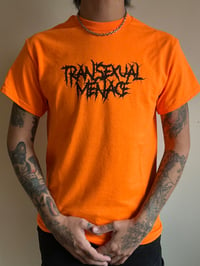 Image 3 of NEON ORANGE shirt