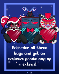 Image 1 of PREORDER - Hazbin Hotel The Vees ita bags