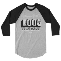 Image 5 of RAFFN 3/4 sleeve raglan shirt