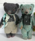 Image of  PDF-E-pattern to make a bear like Mooser, Tucky or Wolli.