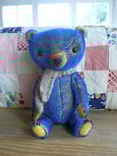 Image of  PDF-E-pattern to make a bear like Julian and small pea