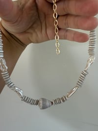 Image 2 of Cloudy cone shell necklace 