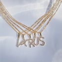 Letter III Necklace