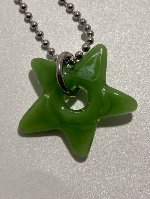 Image of forest green star
