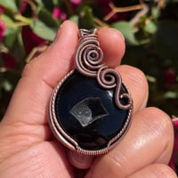 Image 1 of Round Black Druzy Agate 🖤