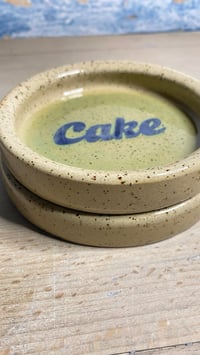 Image 2 of Cake saucer set.