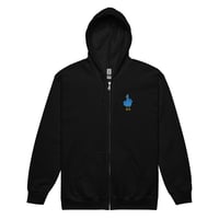 Image 1 of Birdflip® heavy blend zip hoodie