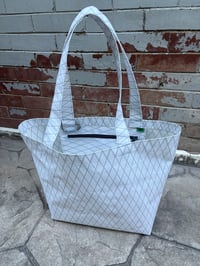 Image 5 of WHITE TOTE BAG