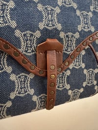 Image 2 of Vintage Celine Triomphe Macadam Shoulder Bag