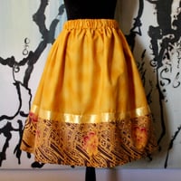 Image 1 of Yellow Plumeria Skirt