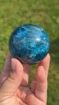 Image 8 of HQ Blue Apatite Spheres