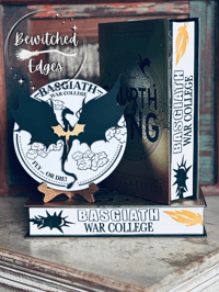 Image 3 of Officially Licensed Fourth Wing (Dragon Tails) By Rebecca Yarros **Made to order**