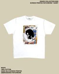 ODARO COLLECTION 2025 SCREEN PRINTED PATCHWORK T-SHIRT #08