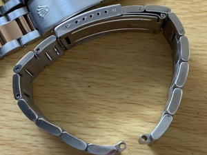Image of 20mm Rolex Oyster Solid S/Steel, Rose, Gold, 2/Tone Steel Straps